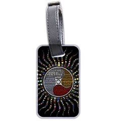 Whole Complete Human Qualities Luggage Tags (two Sides)