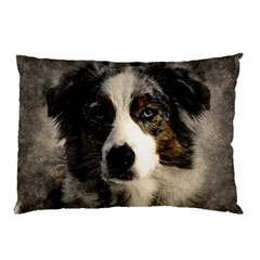 Dog Pet Art Abstract Vintage Pillow Case