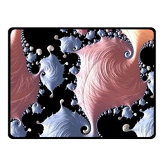 Fractal Art Design Fantasy Science Fleece Blanket (small)