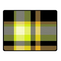 Tartan Abstract Background Pattern Textile 5 Fleece Blanket (small)
