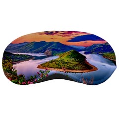 Landscape River Nature Water Sky Sleeping Masks