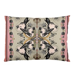 Vintage Birds Pillow Case