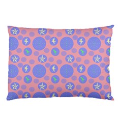 Pink Retro Dots Pillow Case