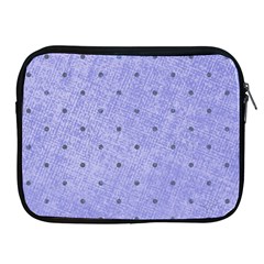 Dot Blue Apple Ipad 2/3/4 Zipper Cases
