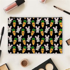 Easter Kawaii Pattern Cosmetic Bag (large) 