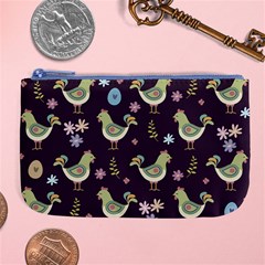 Easter Pattern Large Coin Purse