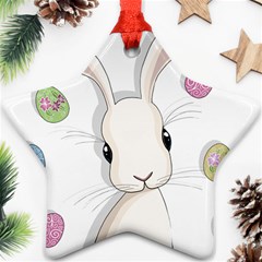 Easter Bunny  Ornament (star)