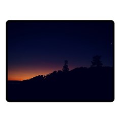 Nature Night Colorful Landscape Fleece Blanket (small)