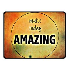 Beautiful Day Cheerful Munter Fleece Blanket (small)