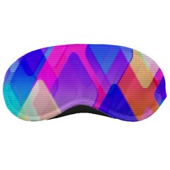 Squares Color Squares Background Sleeping Masks