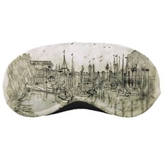 Pencil Drawing Drawing Port Sleeping Masks