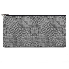 Linear Intricate Geometric Pattern Pencil Cases