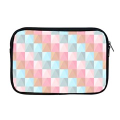 Abstract Pattern Background Pastel Apple Macbook Pro 17  Zipper Case