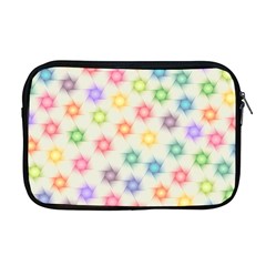 Polygon Geometric Background Star Apple Macbook Pro 17  Zipper Case