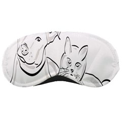 Dog Cat Pet Silhouette Animal Sleeping Masks