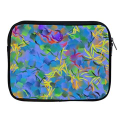 Paint Brushes On A Blue Background                                   Apple Ipad 2/3/4 Protective Soft Case