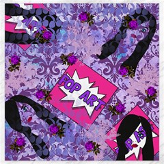 Purple Retro Pop Canvas 20  X 20  
