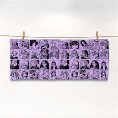 Lilac Yearbok Hand Towel