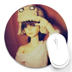 Captain Round Mousepads