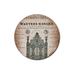 Building News Rubber Coaster (round) 