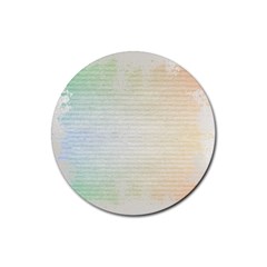 Page Spash Rubber Coaster (round) 