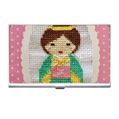 Cross Stitch Kimono Business Card Holder