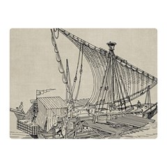 Ship 1515860 1280 Double Sided Flano Blanket (mini) 