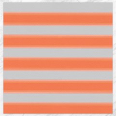 Bold Stripes Orange Pattern Canvas 20  X 20 