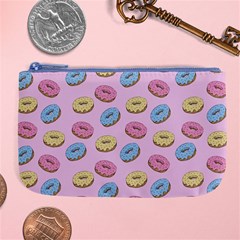 Donuts Pattern Large Coin Purse