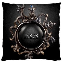 Jesus Standard Flano Cushion Case (two Sides)
