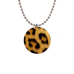 Animal Print 3 1  Button Necklace