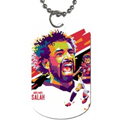 Mo Salah The Egyptian King Dog Tag (one Side)