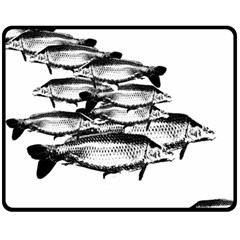 Carp Fish Fleece Blanket (medium) 
