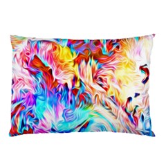 Background Drips Fluid Colorful Pillow Case (two Sides)