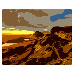 Scotland Monti Mountains Mountain Double Sided Flano Blanket (medium) 