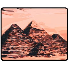 Pyramid Egypt Monumental Fleece Blanket (medium) 
