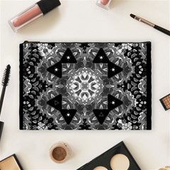 Mandala Calming Coloring Page Cosmetic Bag (large)