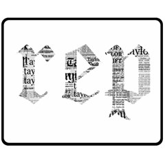 Taylor Swift Fleece Blanket (medium) 