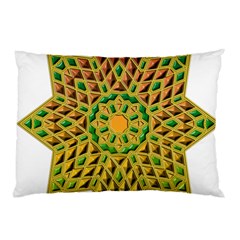 Star Pattern  Background Image Pillow Case
