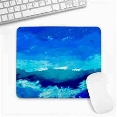 Blue Sky Artwork Drawing Painting Large Mousepads
