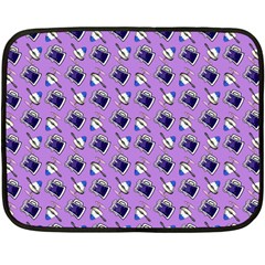 Kawaii Grape Rootbeer Fleece Blanket (mini)
