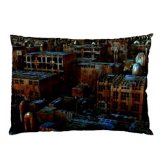 Building Ruins Old Industry Pillow Case (two Sides)
