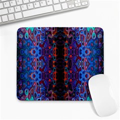 Kaleidoscope Art Pattern Ornament Large Mousepads