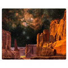 Geology Sand Stone Canyon Double Sided Flano Blanket (medium) 