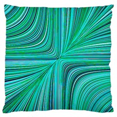 Electric Field Art Xxxi Large Cushion Case (one Side)