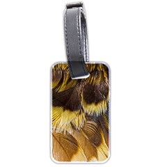 Wing Feather Bird Animal World Luggage Tag (two Sides)