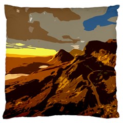 Scotland Monti Mountains Mountain Large Cushion Case (one Side)