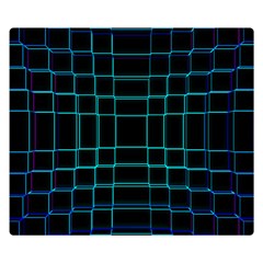 Texture Lines Background Double Sided Flano Blanket (small) 