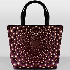 Background Sphere Balls Reflection Bucket Bag