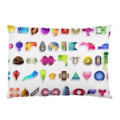 Shapes Abstract Set Pack Pillow Case (two Sides)